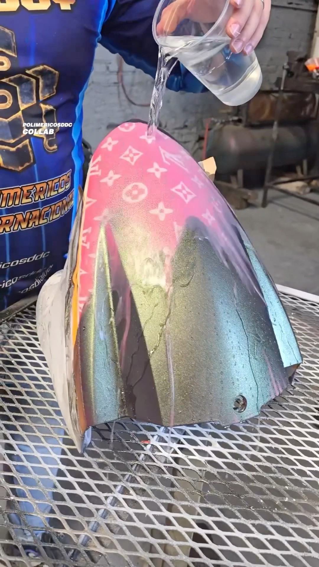 I'd just be throwing water on it all day ? #cars #wrapping #water
