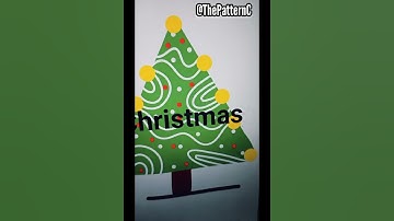 New Christmas 🎄 Tree pattern #patternmaking #patternart #patterndesign #Pattern