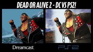 Dreamcast VS Playstation 2 - DEAD OR ALIVE 2 - Lets compare!