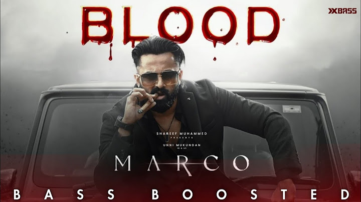 Marco - First Blood | BASS BOOSTED AUDIO | Unni Mukundan | Shareef | Haneef Adeni | Santhosh Venky