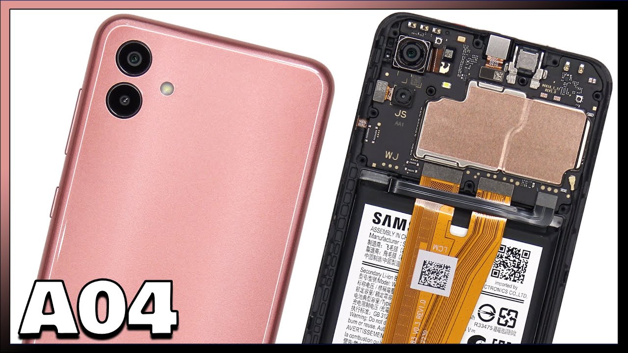 Samsung Galaxy A04 / M04 / A04e Teardown Disassembly Repair Video