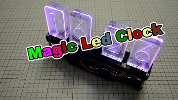 Крутые часы из оргстекла на Arduino и Neopixels