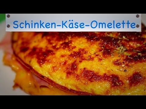 Video: Wie Man Fritata Macht - Schinken-Käse-Omelett
