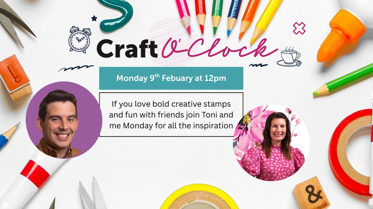 Craft O'Clock With Stamps By Me