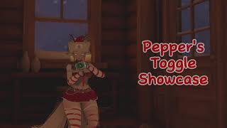 'Pepper' VRChat Avatar Toggle Showcase!