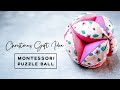 Christmas Gift Idea / Montessori Puzzle Ball / DIY Fabric Toy 【Hand Stitch】#HandyMum