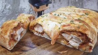 Chicken Parmesan Stromboli Recipe!