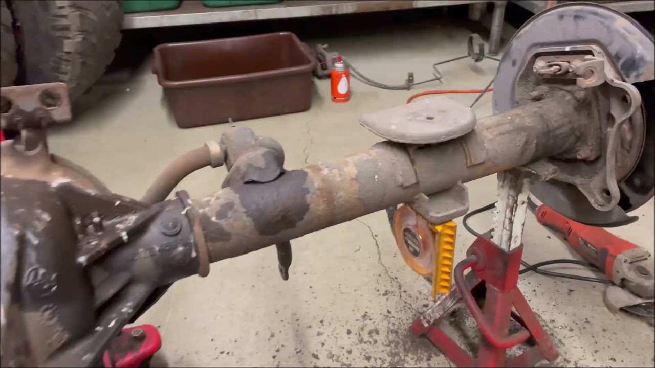 Hummer Spring Over Axle - part 1