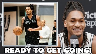 Devin Vassell on the Being Ready for the Upcoming NBA Season