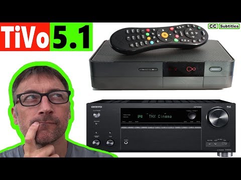 How to connect TiVo to a Surround Sound Amplifier - Virgin TiVo V6 Setup Surround Sound