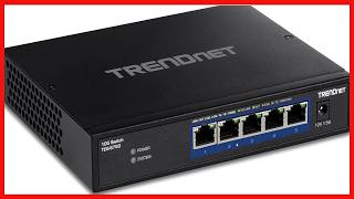 Unlock Lightning-Fast Networking with the TRENDnet 5-Port 10G Switch