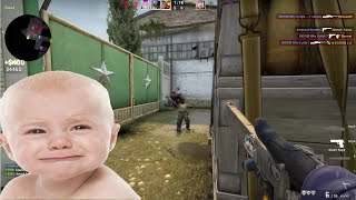 A normal day in Cache and Mirage - some clips from 2 games