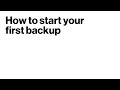 Verizon Cloud - How To Start First Backup