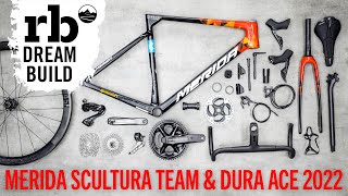 Dreambuild new Merida Scultura 2022 I Team Bahrain Victorious I new Shimano Dura Ace 12-speed Di2