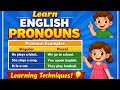 Learn English Pronouns for Kids | I, We, He, She, It, They | Grade 1 English Grammar