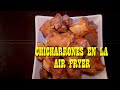 CHICHARRONES EN LA AIR FRYER - ¿Cómo hacer chicharrones en la air fryer? (RECETA) - Cocine con Tuti