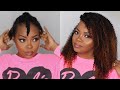 HOW TO BLEND MY SHORT NATURAL HAIR W/ CLIP INS ft HerGivenHair