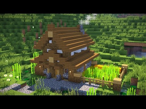 Minecraft How To Build A Small Modern House Tutorial Easy Survival