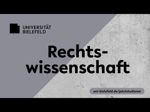 Rechtswissenschaft studieren in