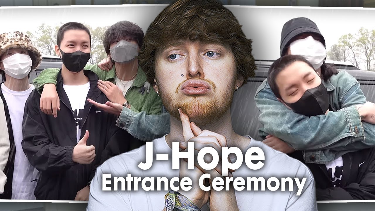 THIS WAS TOUGH.. (J-Hope’s Entrance Ceremony with BTS | Reaction)