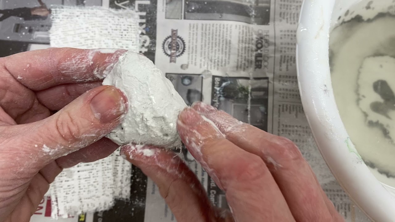 Plaster wrap- sculpture