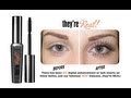 BENEFIT: THEY'RE REAL MASCARA REVIEW PLUS DEMO!