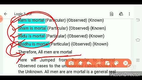 Logic and Philosophy Class 12 (Induction Proper and Induction improperly so-called)