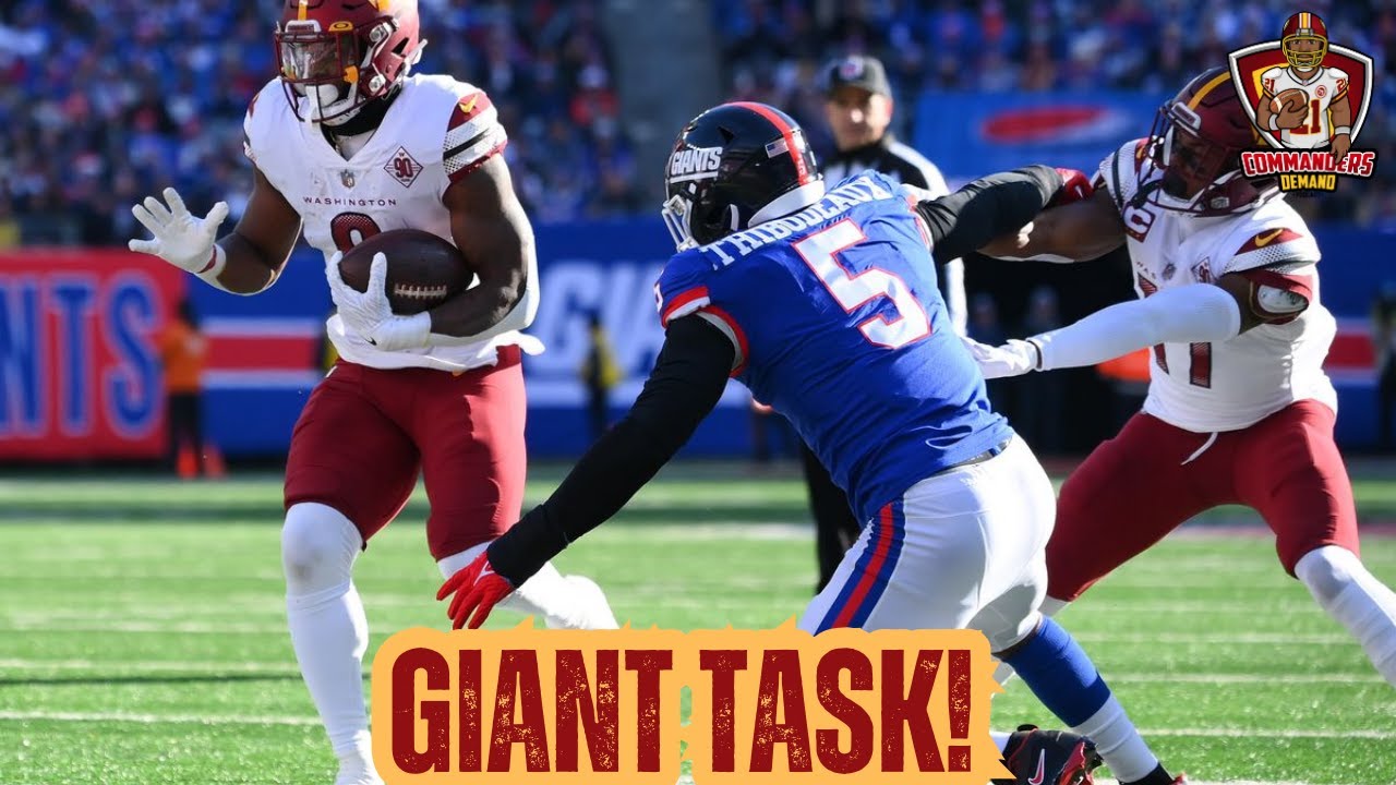 Giant Task! #sports #nfl #washingtoncommanders #newyorkgiants #nflfootball #nfceast #podcast #like