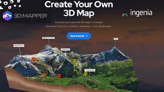 [3D-mapper] Crear mapas 3D online 🌏 screenshot 3
