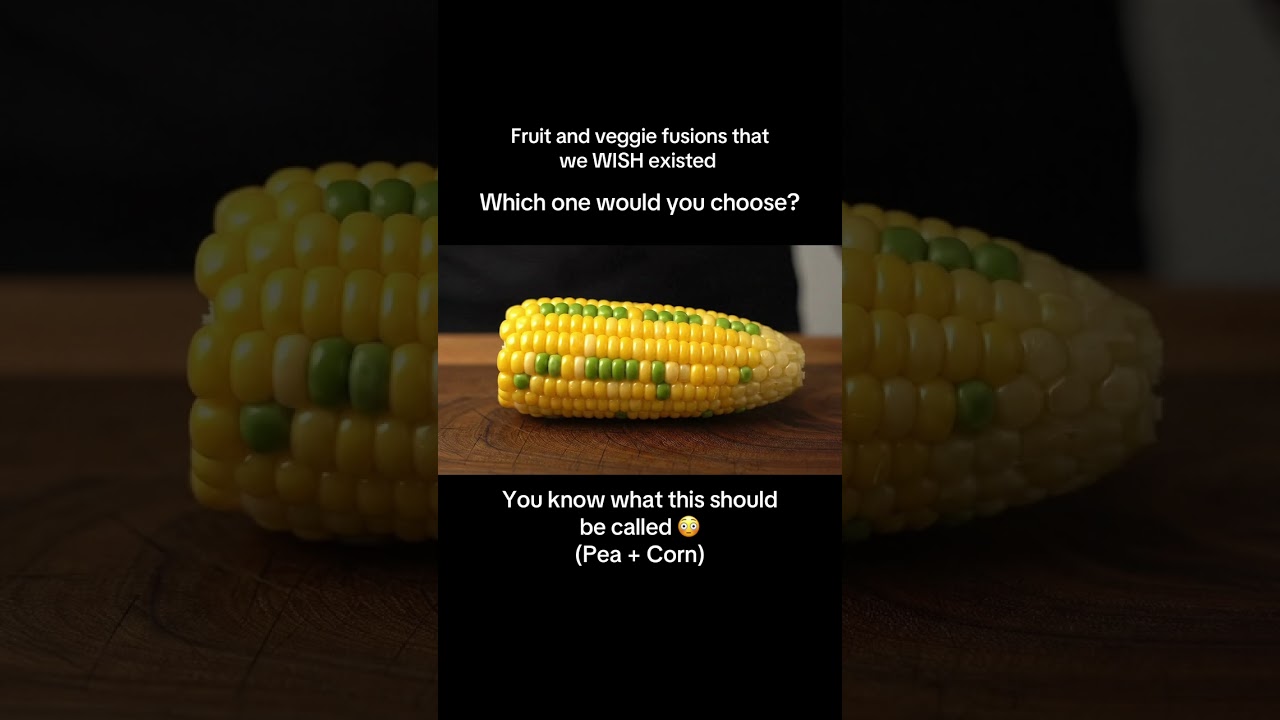 I might have to choose the last one… fruit and veggie fusion cutting asmr 