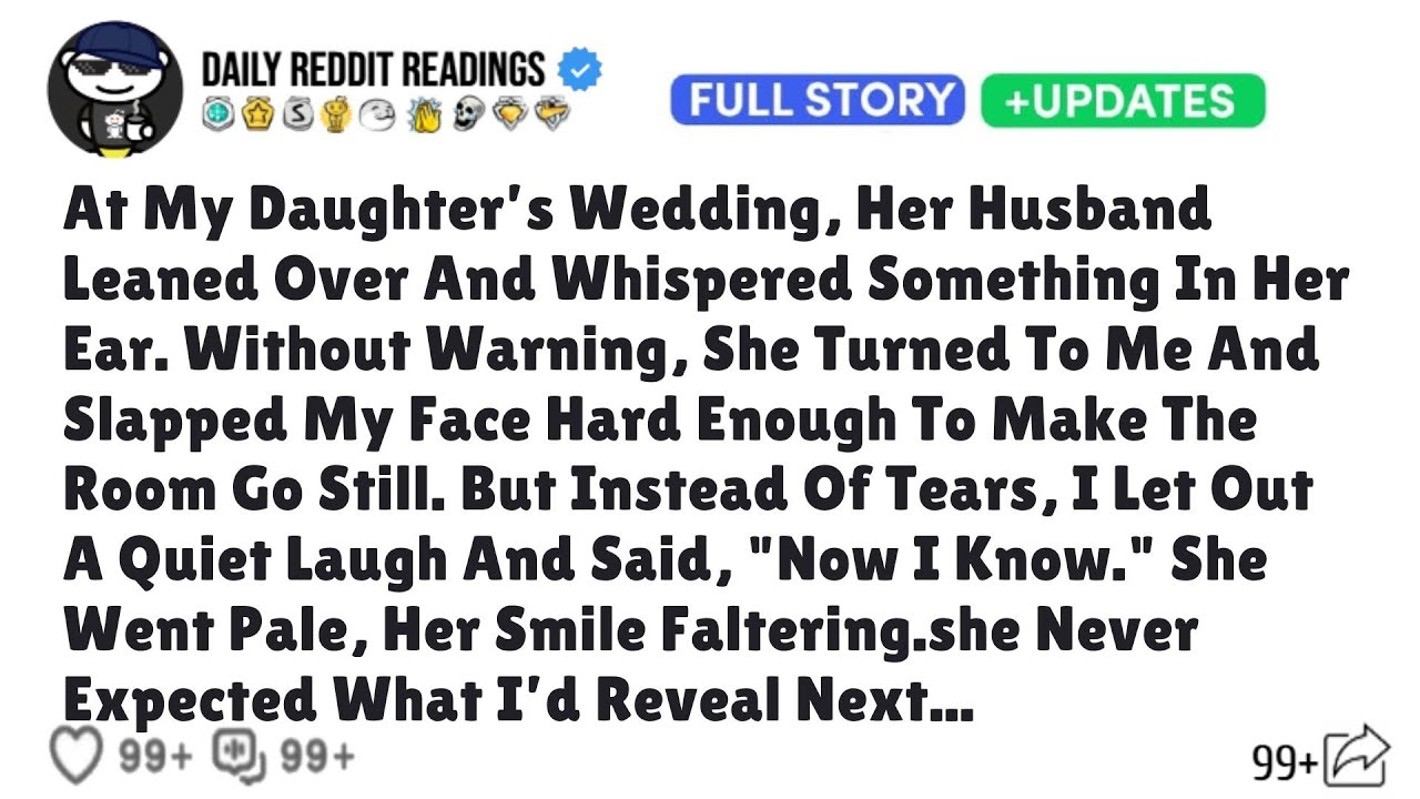 AT MY DAUGHTER’S WEDDING, HER HUSBAND LEANED OVER AND WHISPERED SOMETHING IN HER EAR. WITHOUT...