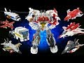 Transformers JetPower Optimus Maximus ( Jetfire + Optimus Prime + Aerialbots ) Combine Robot Toys