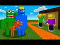 Rainbow Friends VS The Most Secure Minecraft House