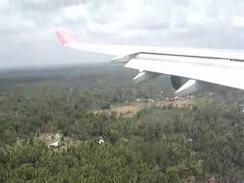 Sri Lankan Airlines Airbus A340-300 touching down in Colombo from London Heathrow after a 10 Hour flight. Sunny and clear skies over the capital and a kind o...