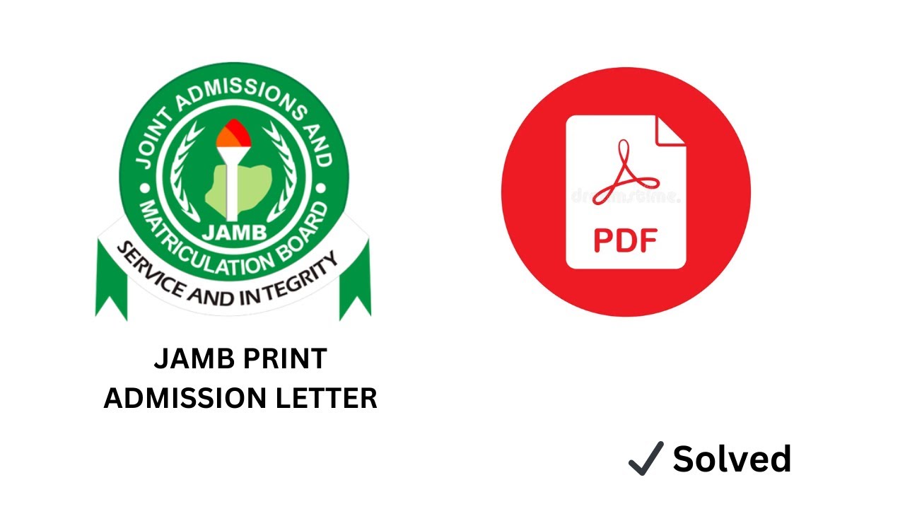 Как распечатать письмо о зачислении в JAMB на 2026 год (пошаговая инструкция)