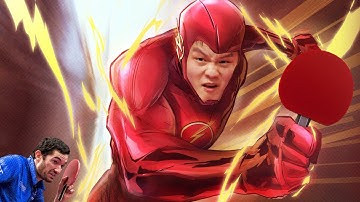 Fan Zhendong LIGHTNING FAST reaction speed!