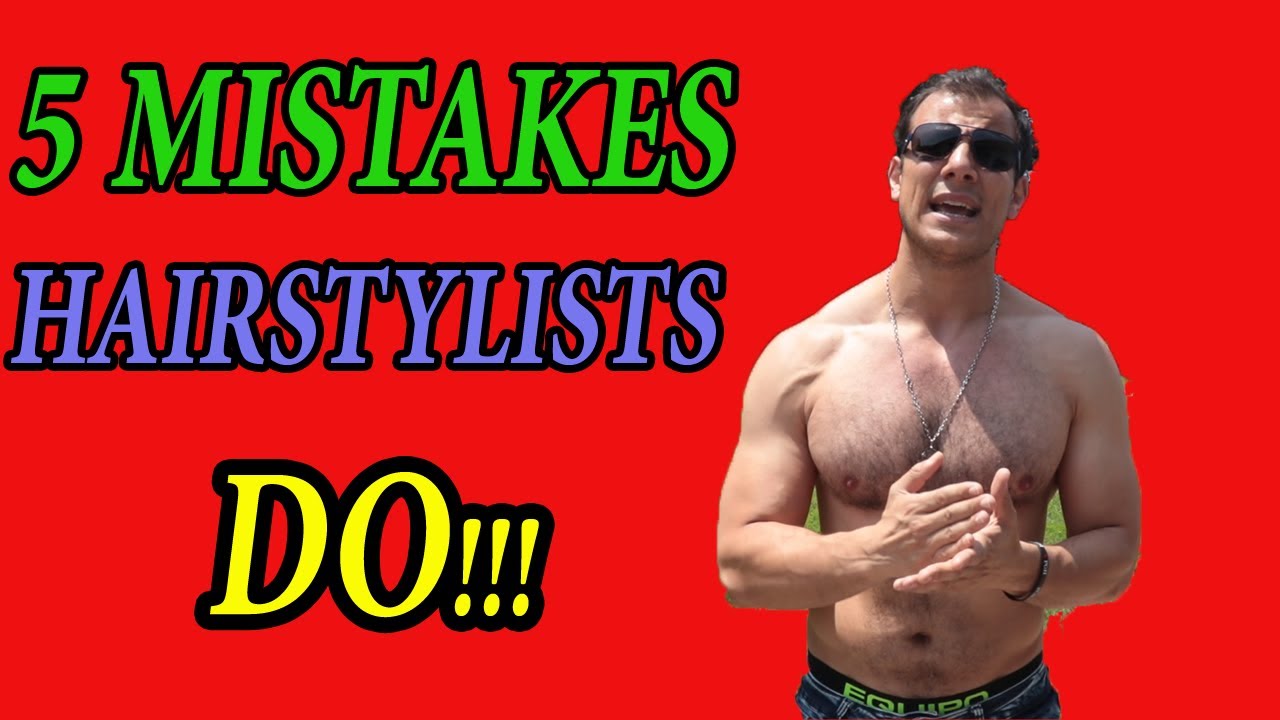 SPRAY SOME DEODORANT!!!5 THINGS DON'T DO IF YOU ARE A HAIRSTYLIST, 