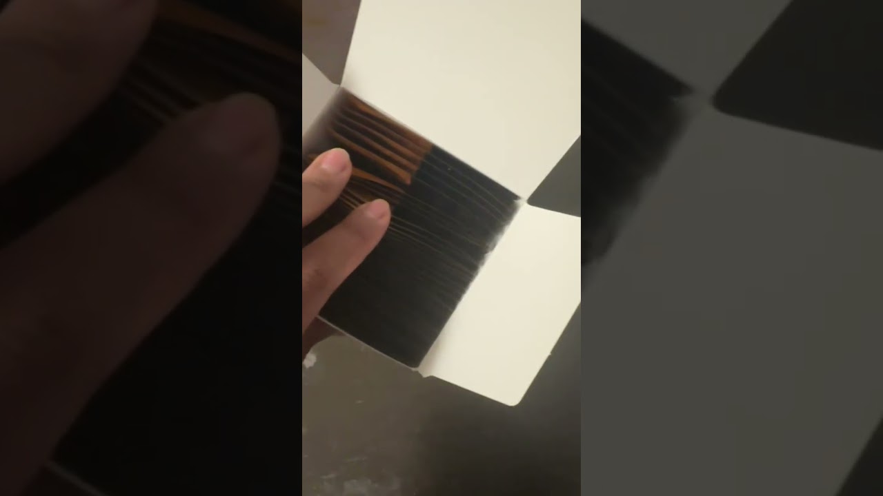 24K Gold eye mask unboxing 