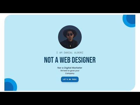 Create CV With Tailwind Css (TimeLapse) |  ساخت رزومه با تیلویند سی اس اس