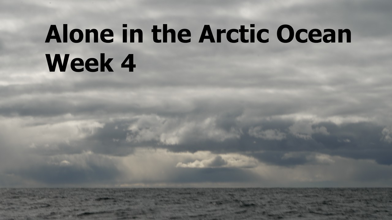 ⁣Alone in the Arctic Ocean Week 4