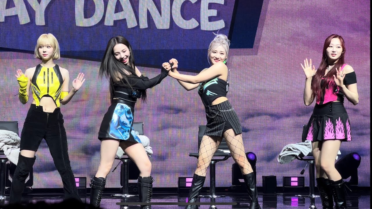 220627 aespa Random Play Dance (switch parts) Showcase Synk in LA Fancam Concert Live Performance 4K