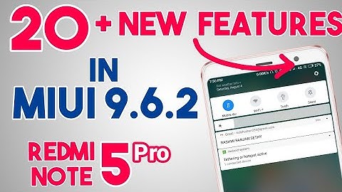 MIUI 9.6.2.0 Redmi Note 5 Pro | New Features | OTA Update Download Link | Review in Hindi