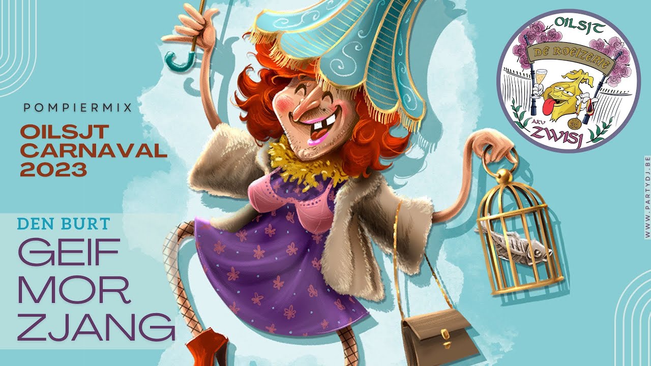 Zwisj Pompiermix Grote Markt & Vredeplein Aalst Carnaval - Oilsjterse Carnavalmix Zondag 19 02 2023