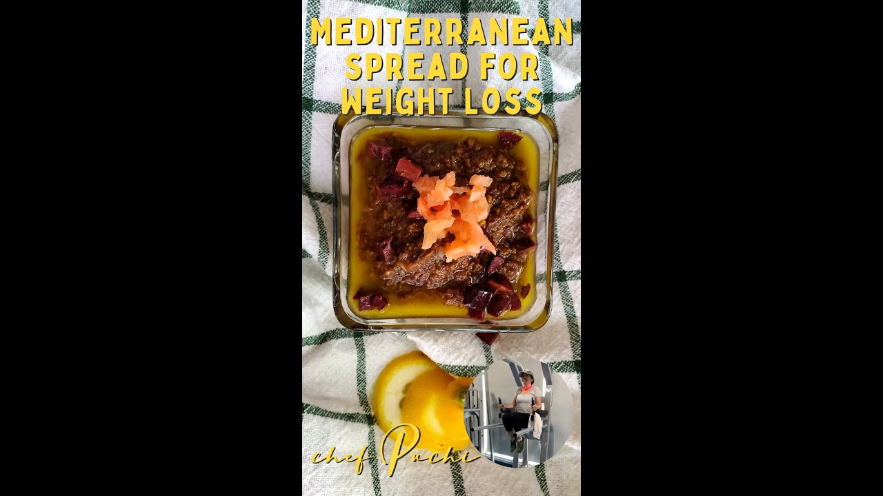 My Secret MEDITERRANEAN Spread/Dip for Weight Loss by CHEF PACHI 