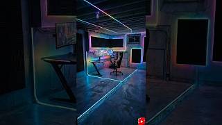 Futuristic Gaming Room Setup Tour 🎮 Ultimate RGB Battle Station