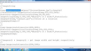 PHP GD Library Functions | Part 2 | Easy example in Gujarati