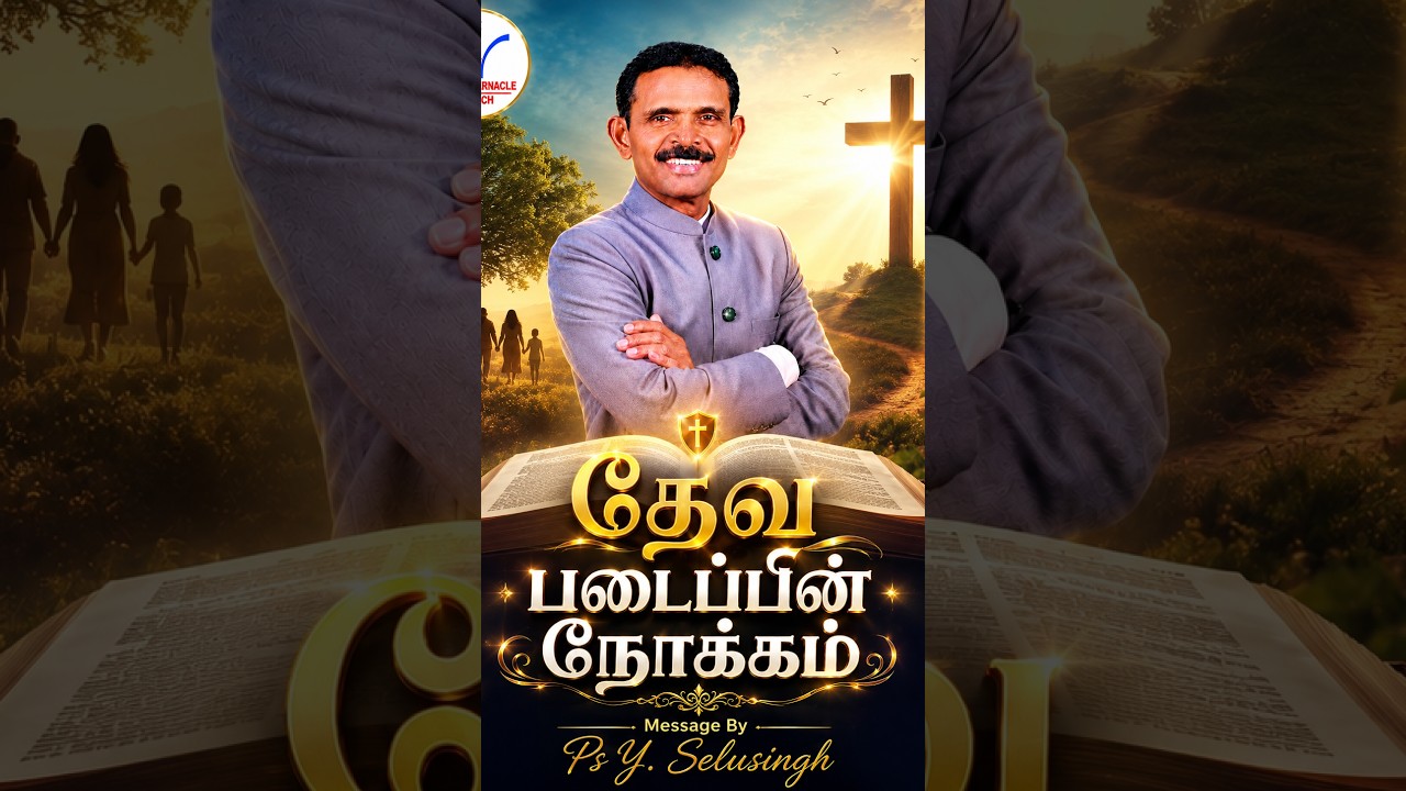 தேவ படைப்பின் நோக்கம் | Tamil Christian Shorts | Ps Y SelvaSingh | #reels