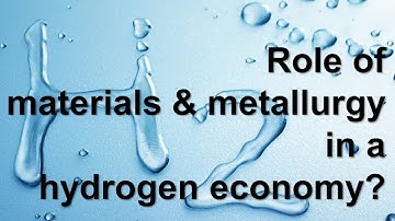 Metallurgy Guru: Sustainable Metallurgical Science and Engineering: Materials for a Hydrogen Economy