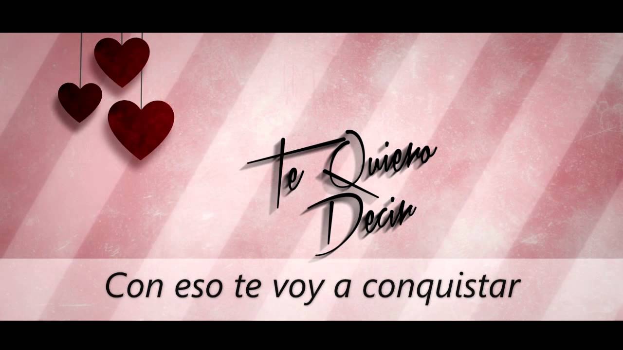 Sr Kokis - Te Quiero Decir [Video Lyrics] 