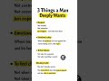 Things A Man Deeply Wants 🖤 The Shocking Truth About #Men #Respect #Relationship #TrueLove #Mindset